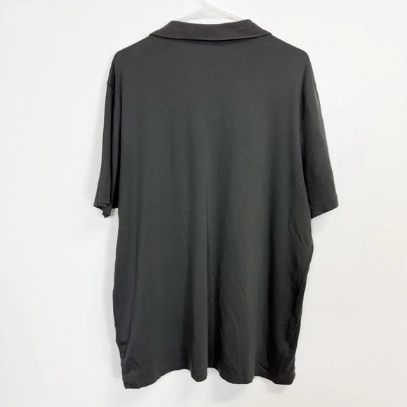 Robert Barakett Polo Shirt Mens XXL Gray Short Sleeve - Picture 2 of 12